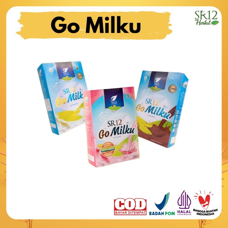 

GOMILKU SR12 SUSU KAMBING ETAWA PLUS MADU DAUN KELOR DAN IKAN GABUS