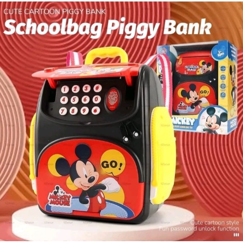 MAINAN ANAK CELENGAN ATM - TAS RANSEL KARAKTER