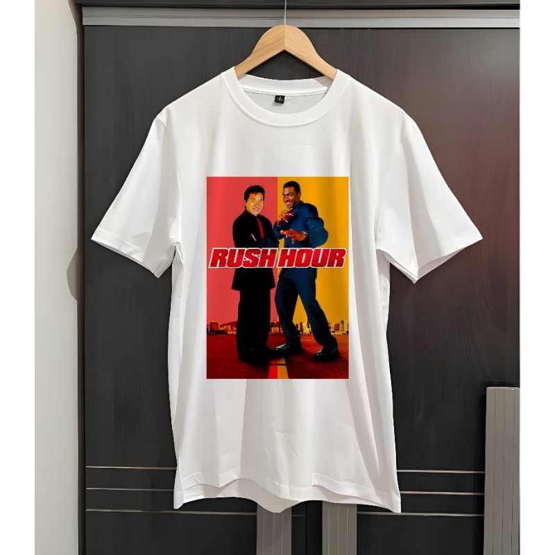 KAOS VINTAGE FILM JACKIE CHAN RUSH HOURS