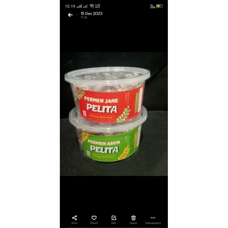 

Permen Jahe Pelita