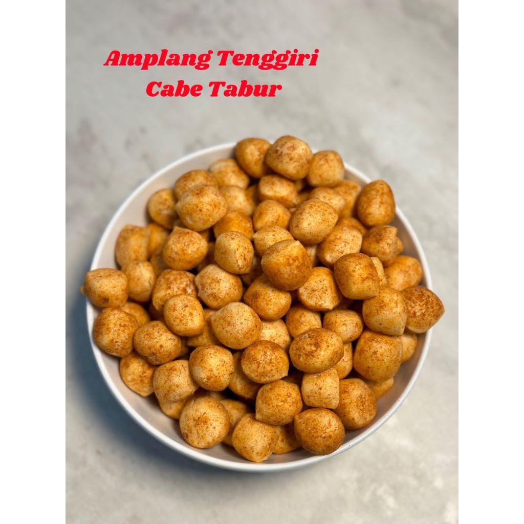 

Amplang Tenggiri Cabe Tabur 250 gr (1/4 kg)