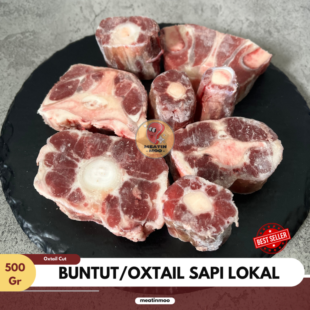 

Buntut Sapi Lokal | Daging Oxtail Kualitas Super | Mix Cut