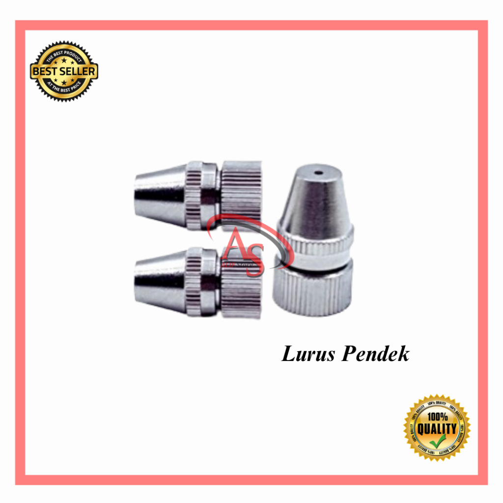 KEPALA NOZEL // STEAM NOZEL LURUS PENDEK