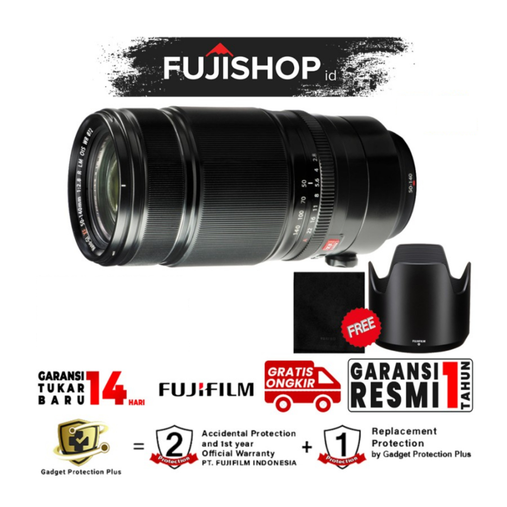 Lensa Tele FUJIFILM XF 50-140mm f/2.8 R LM OIS WR / Zoom Lens Fujifilm