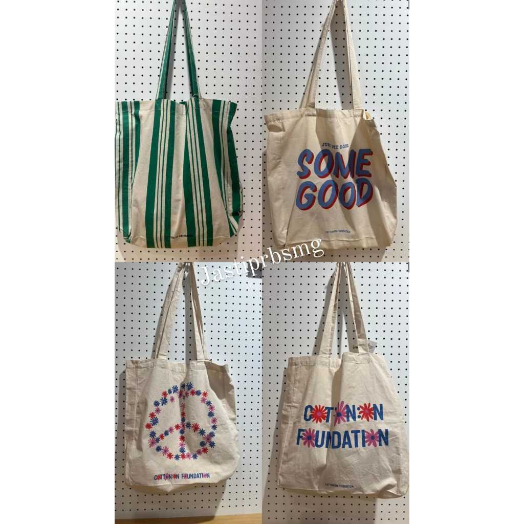 Rubi - RECYCLED TOTEBAG CANVAS NEW PROMO (READY STOCK)