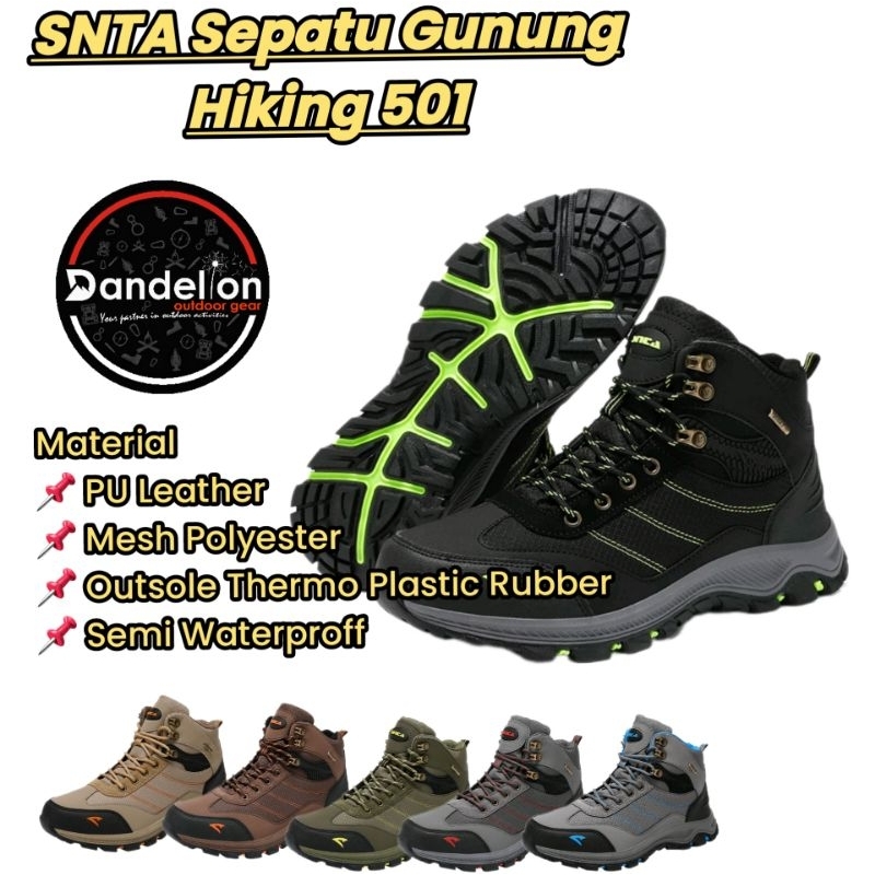 SNTA Sepatu Gunung Outdoor Sport Tipe 501 Ada Juga tipe 505 terbaru