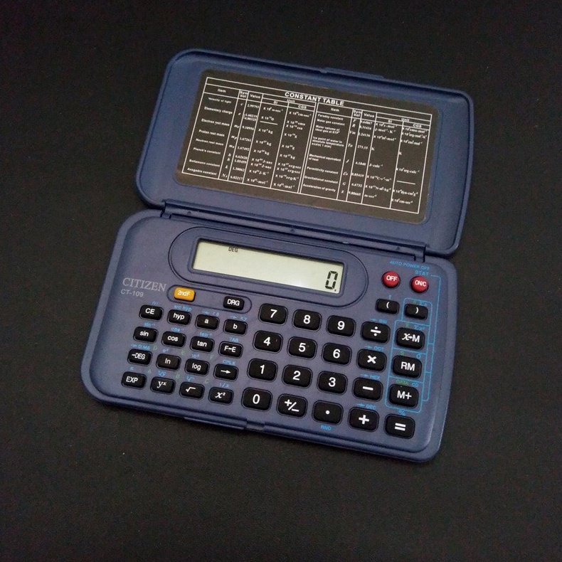 

ART W4D Kalkulator Citizen CT 19 Scientific Calculator Rumus