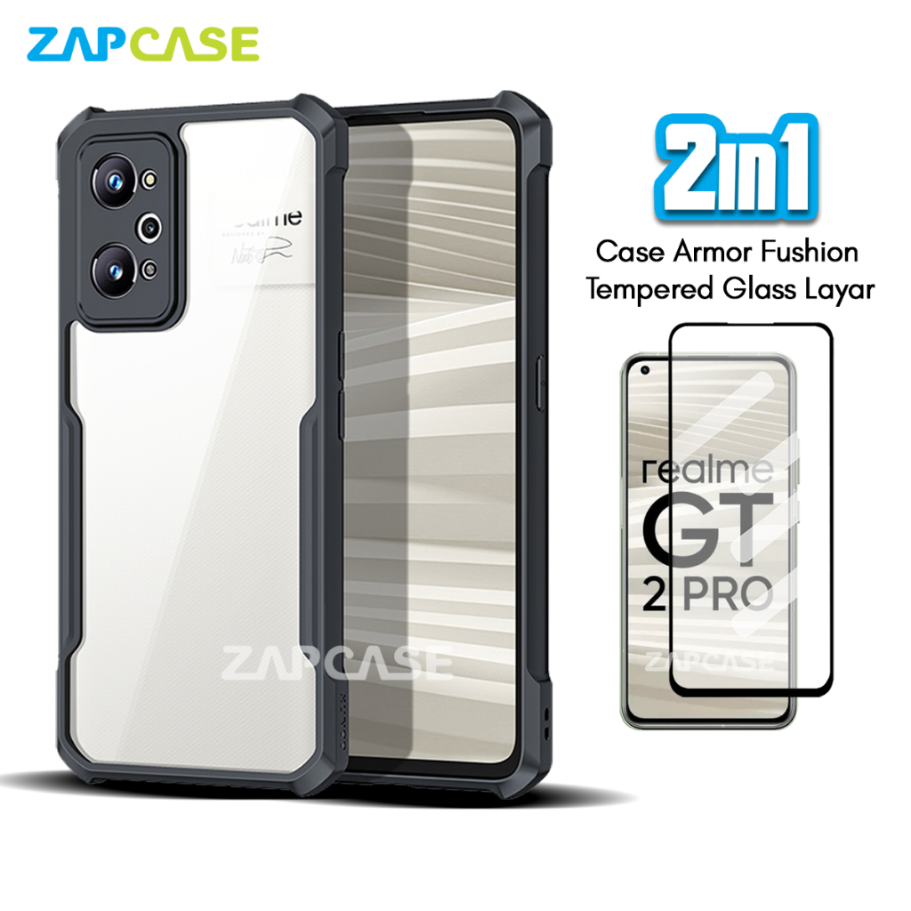 Realme GT 2 Pro Casing Free Tempered Glass
