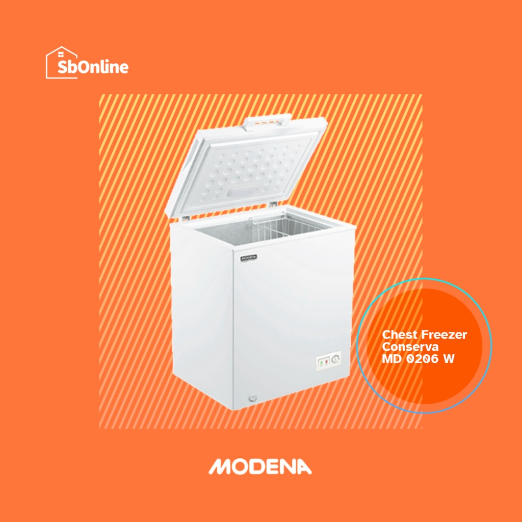 MODENA Chest Freezer - MD 0206 W