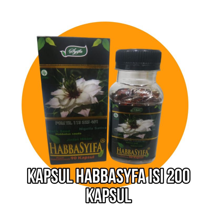 

Kapsul Habbatusauda minyak Habbasyfa isi 200 kapsul