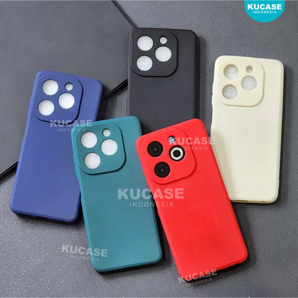 Infinix Smart 8 Infinix Smart 8 Pro Softcase Macaron Square Polos Case Infinix Smart 8 Infinix Smart 8 Pro