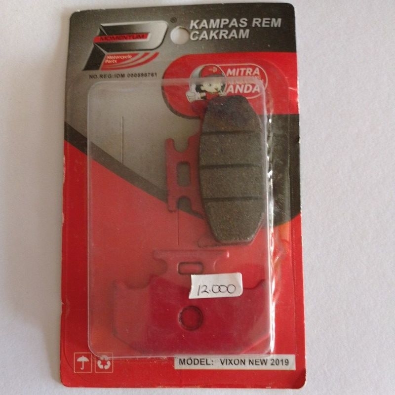 dispad kampas rem cakram  VIXON NEW 2019