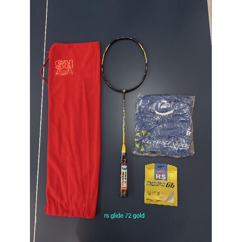 RS Glide 72 Gold - Raket Badminton