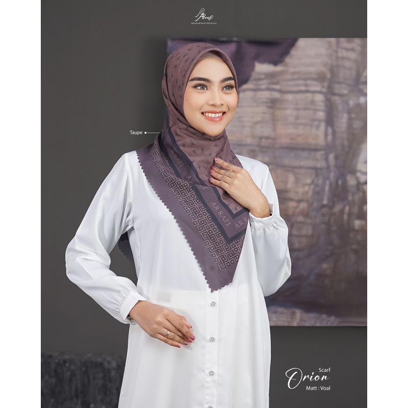 hijab arrafi orion scraf segiempat terbaru terlaris jilbab hijab segiempat arrafi kerudung segiempat