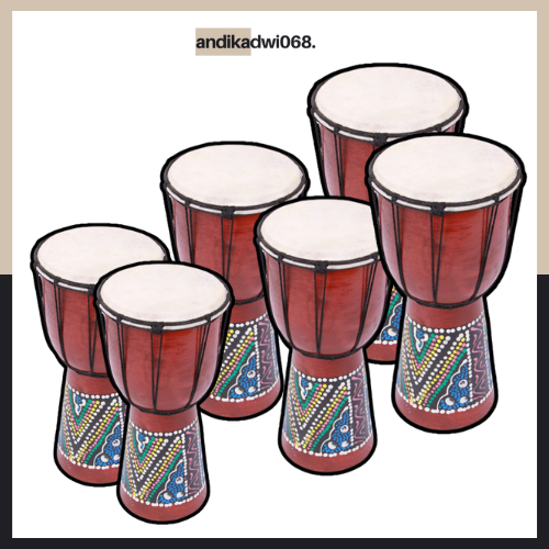 [DISKON] JIMBE ANAK MAINAN ALAT MUSIK TRADISIONAL / BESAR KECIL SEDANG JUMBO / KETIPUNG / gendang an