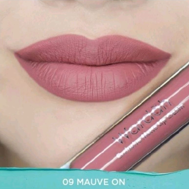 Wardah Exclusive Matte Lip Cream 09 Mauve On