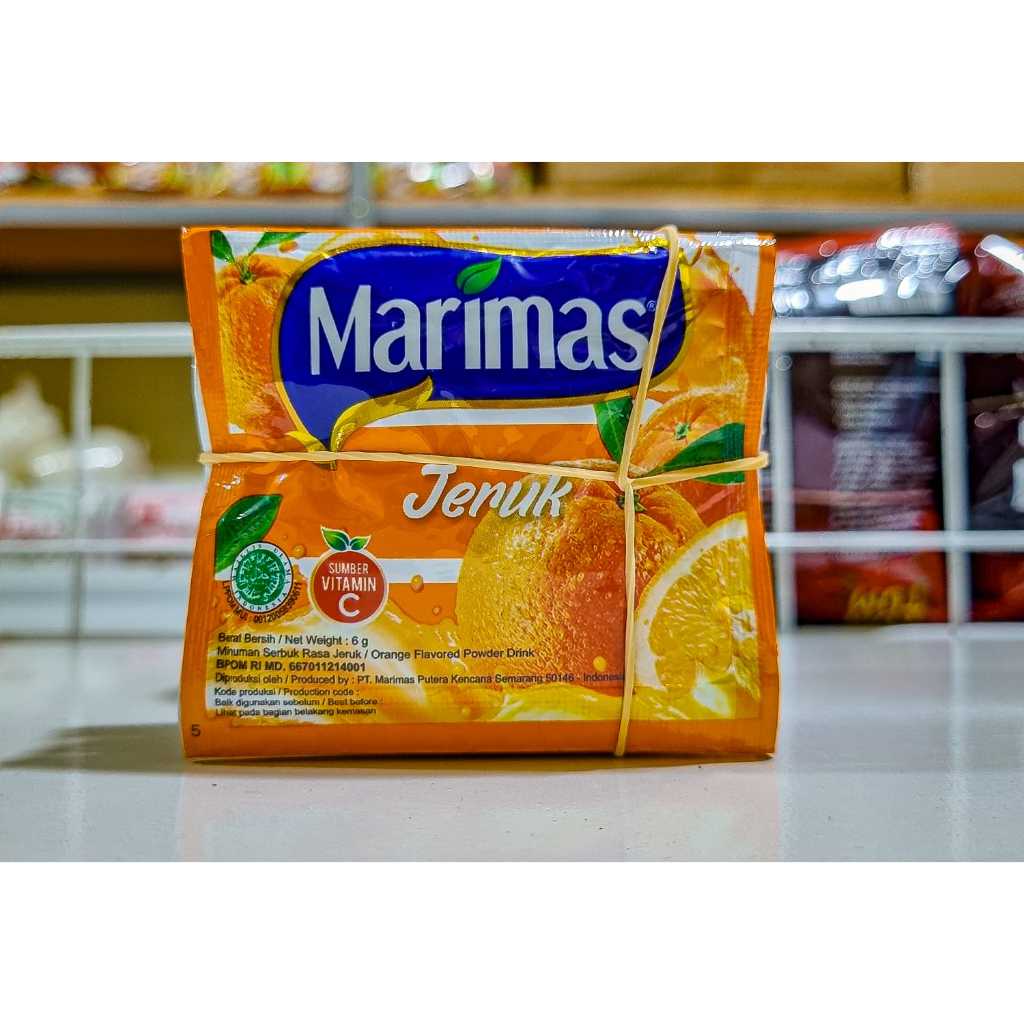 

MARIMAS RASA JERUK MINUMAN BUBUK INSTANT