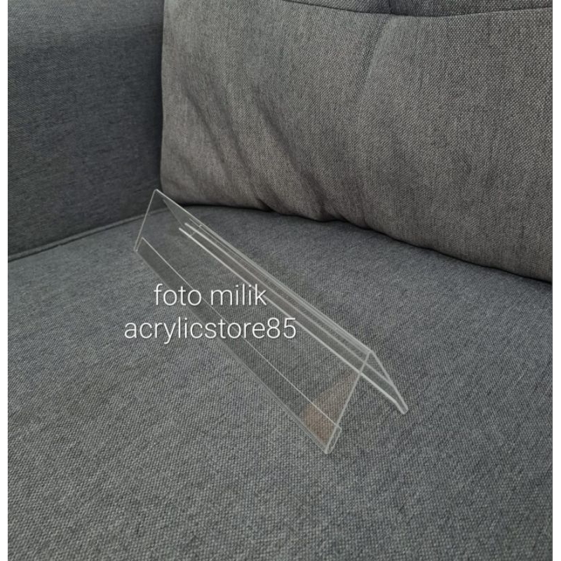 

Acrylic XT Name Tag 5x30cm 1,5mm