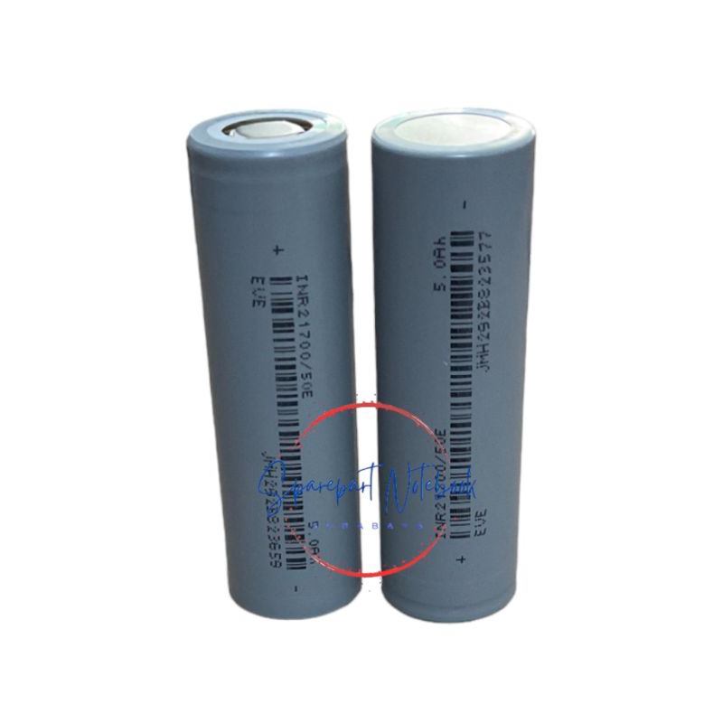 Baterai Batrei cell LITHIUM 21700 EVE 5000MAH BARU ORIGINAL