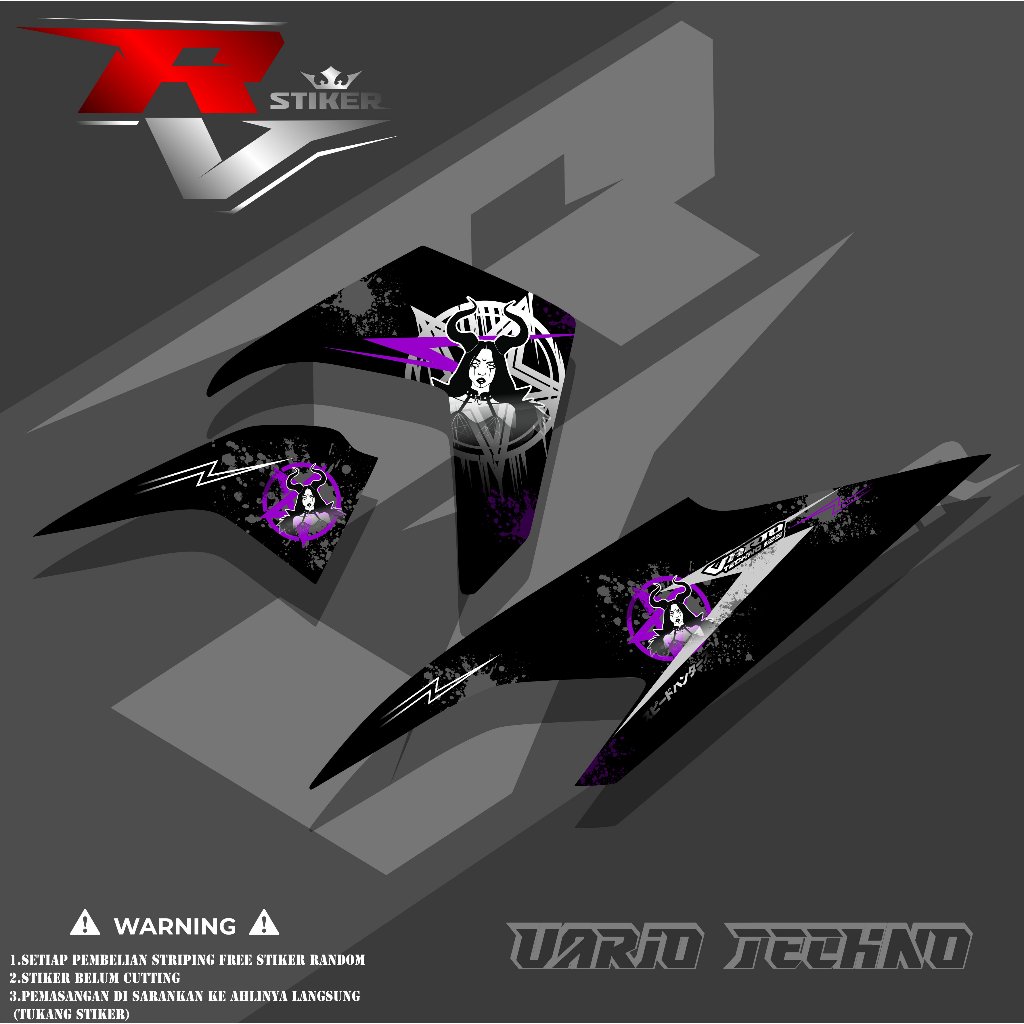 STRIPING VARIO 110 OLD/STIKER VARIO 110 TECHNO/VARIO TECHNO