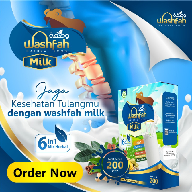 

washfahmilk 200 gr Susu Kambing Sulusi Atasi Masalah Tulang Keropos Sendi Rematik Nyeri Otot Pegal Linu