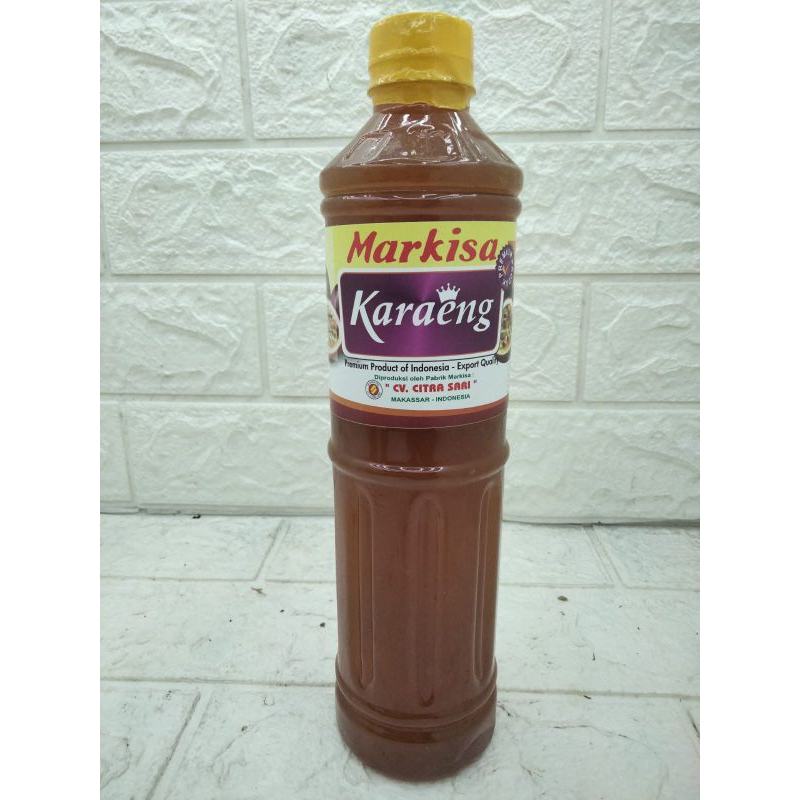 

sirup markisa Karaeng kental 100% asli Makassar original isi 630ml 1 botol