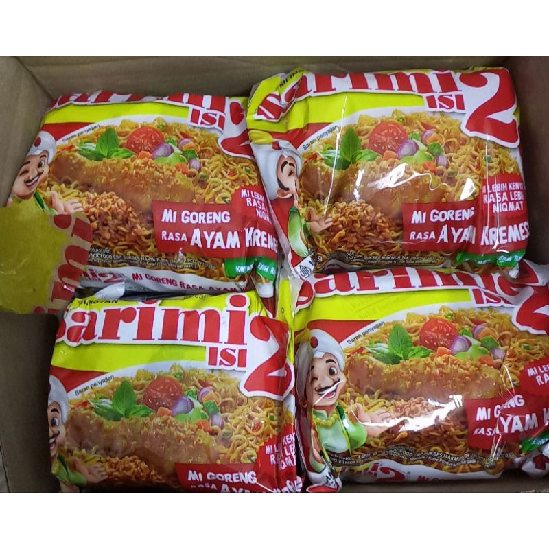 

Mie instant SARIMI isi 2 @125 Gr (1 paket 3 Bh)