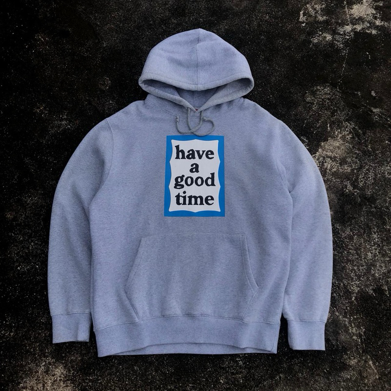 HOODIE HAVE A GOOD TIME BLUE FRAME