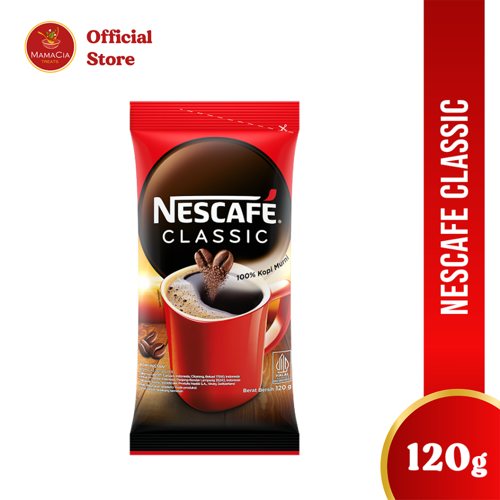 

Nescafe Classic 120 gr Kopi Instan Nescafe