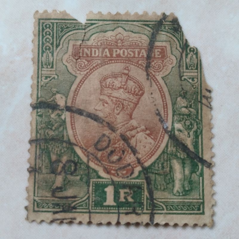

Perangko Prangko Kuno Tua India George V 1911 - YN1028