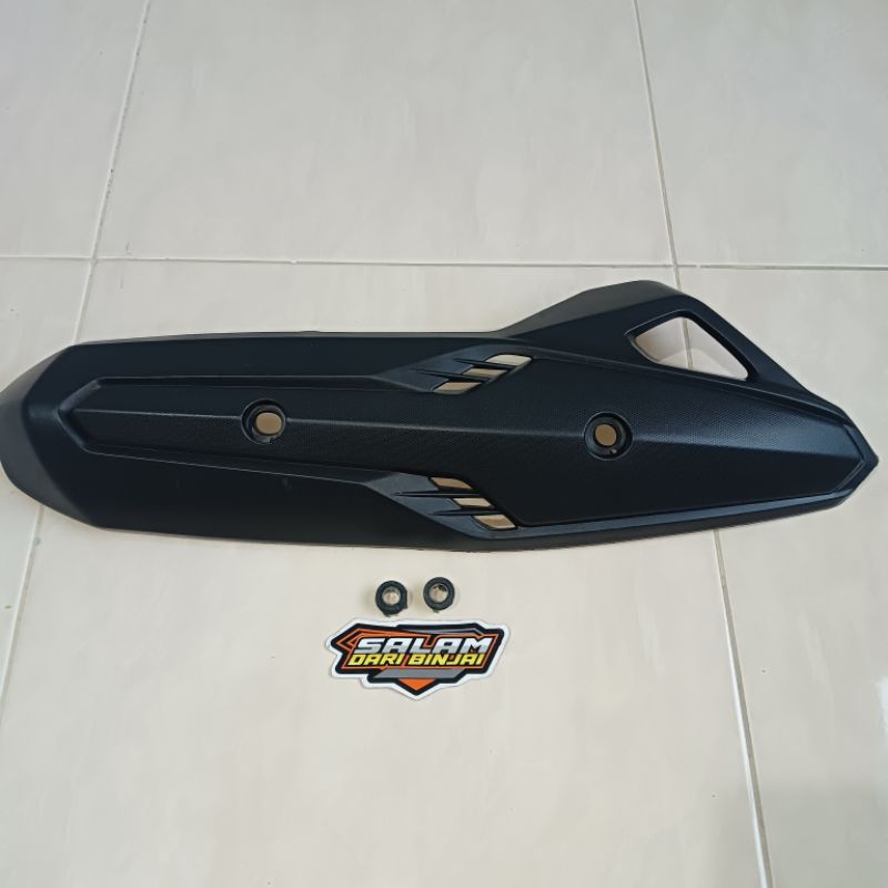 TAMENG TUTUP KNALPOT VARIO 125 TECHNO / COVER PELINDUNG TUTUP KNALPOT VARIO 125 TECHNO