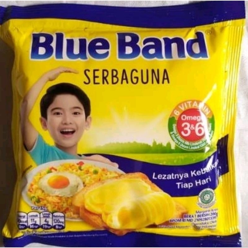 

Blue band serbaguna 200gr exp agustus 24