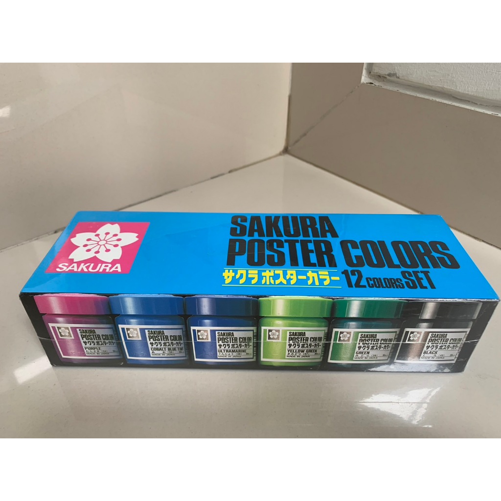 

Cat Poster Sakura Poster Colors 12 Set 30 mL