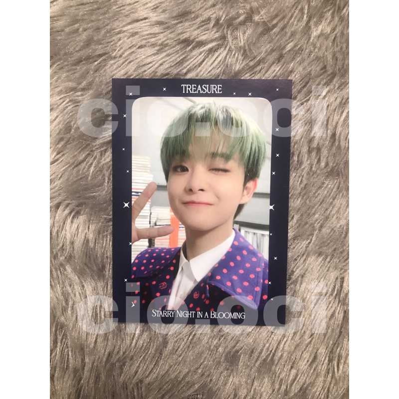 [Ready Stock] RARE Official pc fansign ktown4u treasure full album ktown jihoon badut pc fs treasure