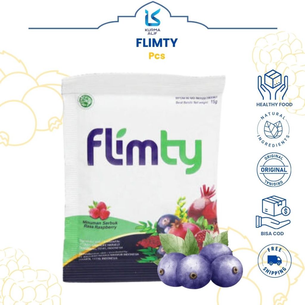 

Flimty Fiber | Minuman Diet Pelangsing BPOM HALAL Detox Original - Sachet