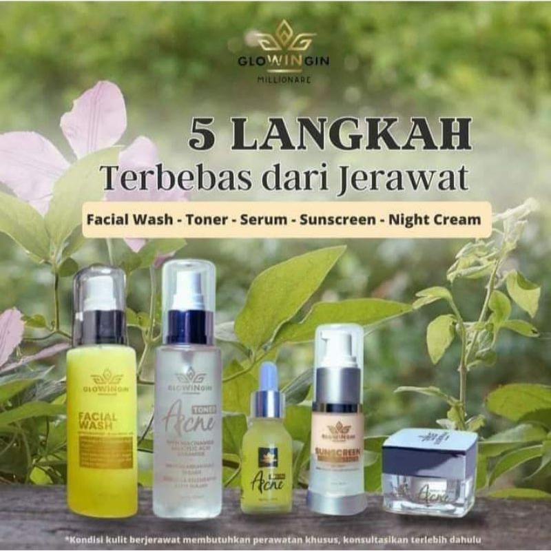 GLOWINGIN ACNE PAKET SKINCARE