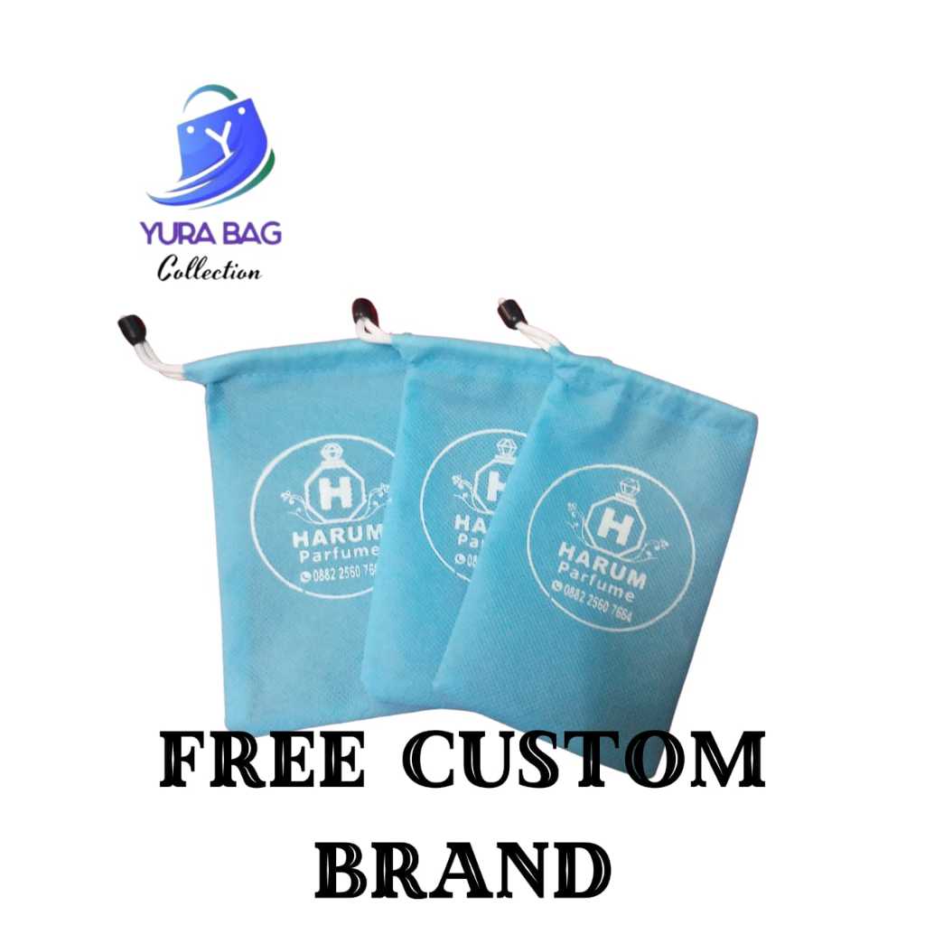 POUCH SERUT KANTONG PARFUM | FREE CUSTOM BRAND | TRAVEL ORGANIZER