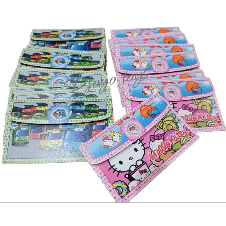 Lariz IdFf4F9 DOMPET KARAKTER ISI 5PCS
