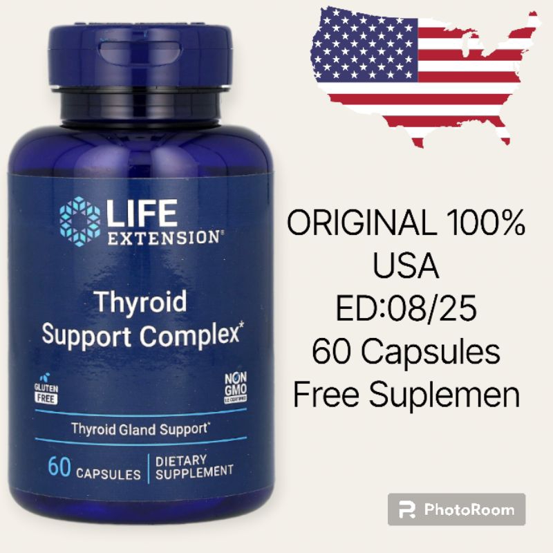 Life Extension Thyroid Support Complex, 60 Capsules PRE-ORDER USA