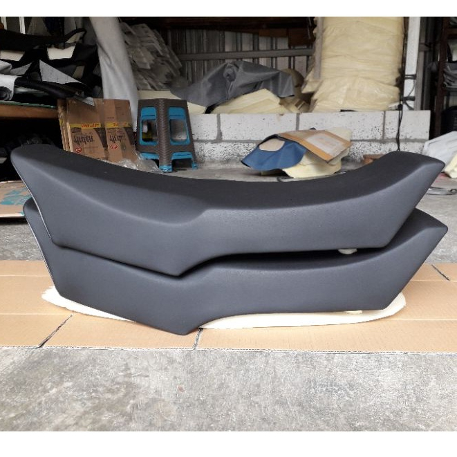 JOK PERAHU RX KING KULIT HITAM POLOS /JOK RX KING PRAHU