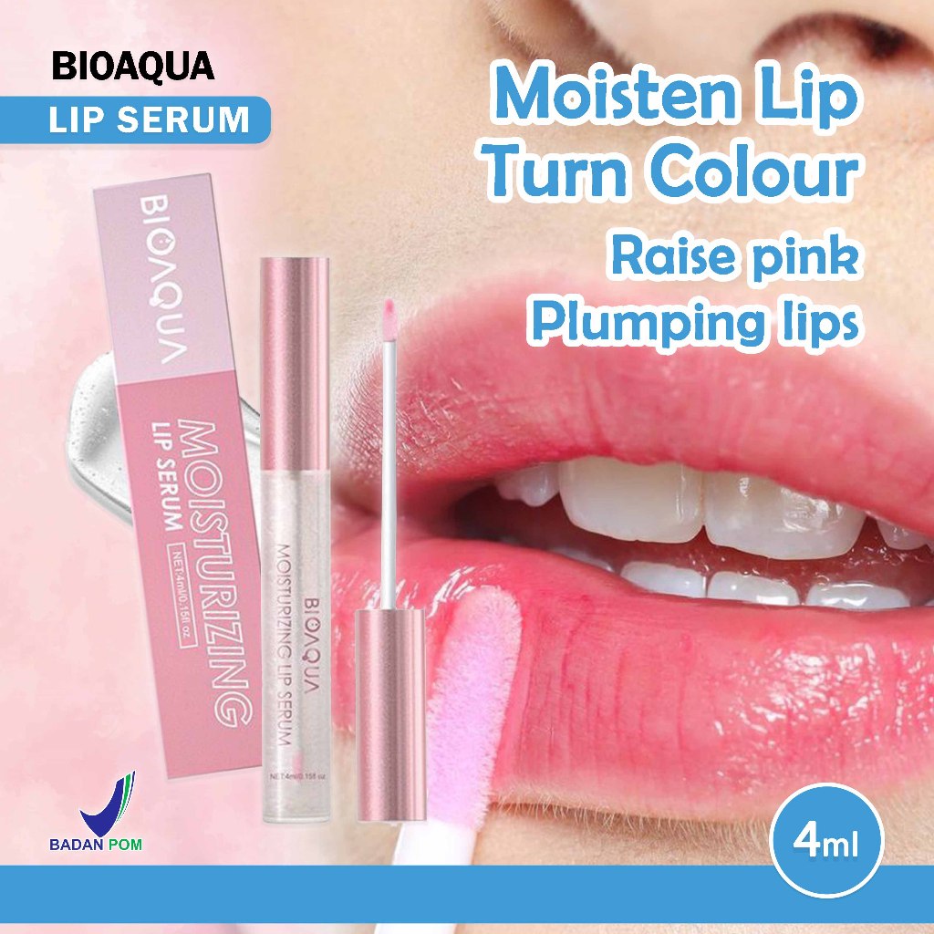 Bioaqua Moisturizing Lip Serum pencerah bibir