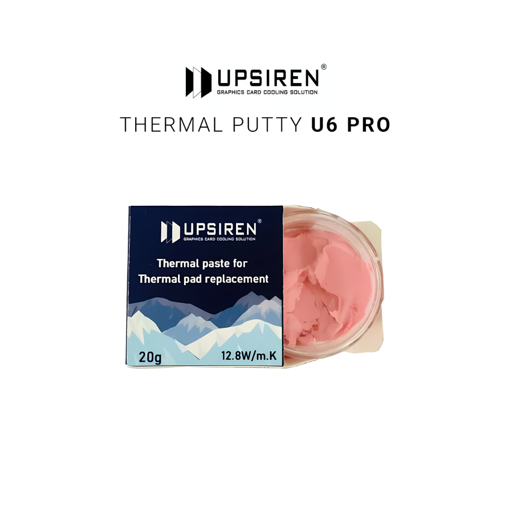UPSIREN Thermal Putty U6 PRO 12.8 W/mK Non Konduktif Thermal Pad Replacements