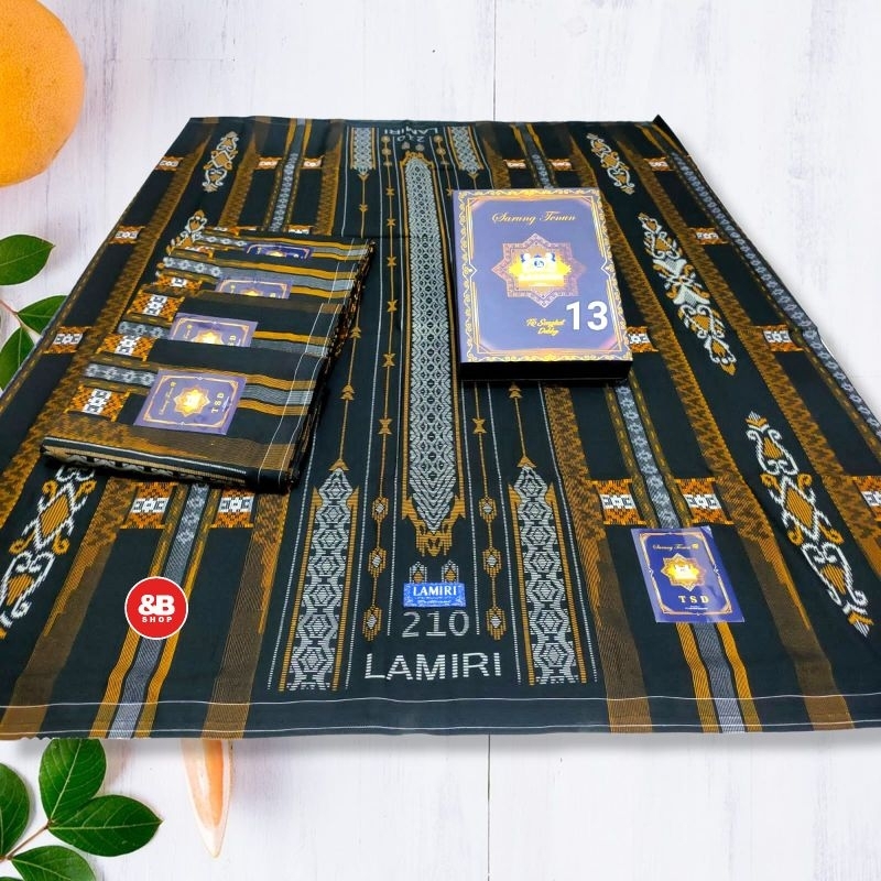 sarung lamiri original songket gunung TSD hitam/ungu/marun/hijau tua/coklat