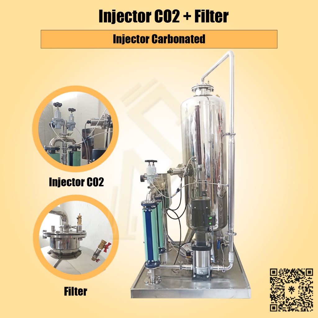 Carbonated Mixing Injector CO2 Plus Filter
