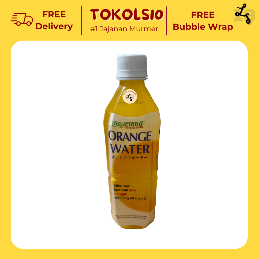 

You C 1000 Orange Water Minuman Vitamin C Isotonik @500ml