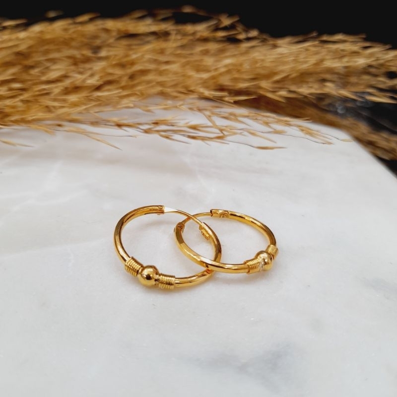 Anting Emas Gipsy Bola