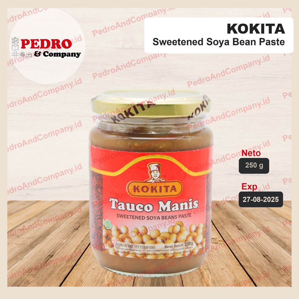 

Kokita tauco manis 250 gram - sweetened soya beans paste