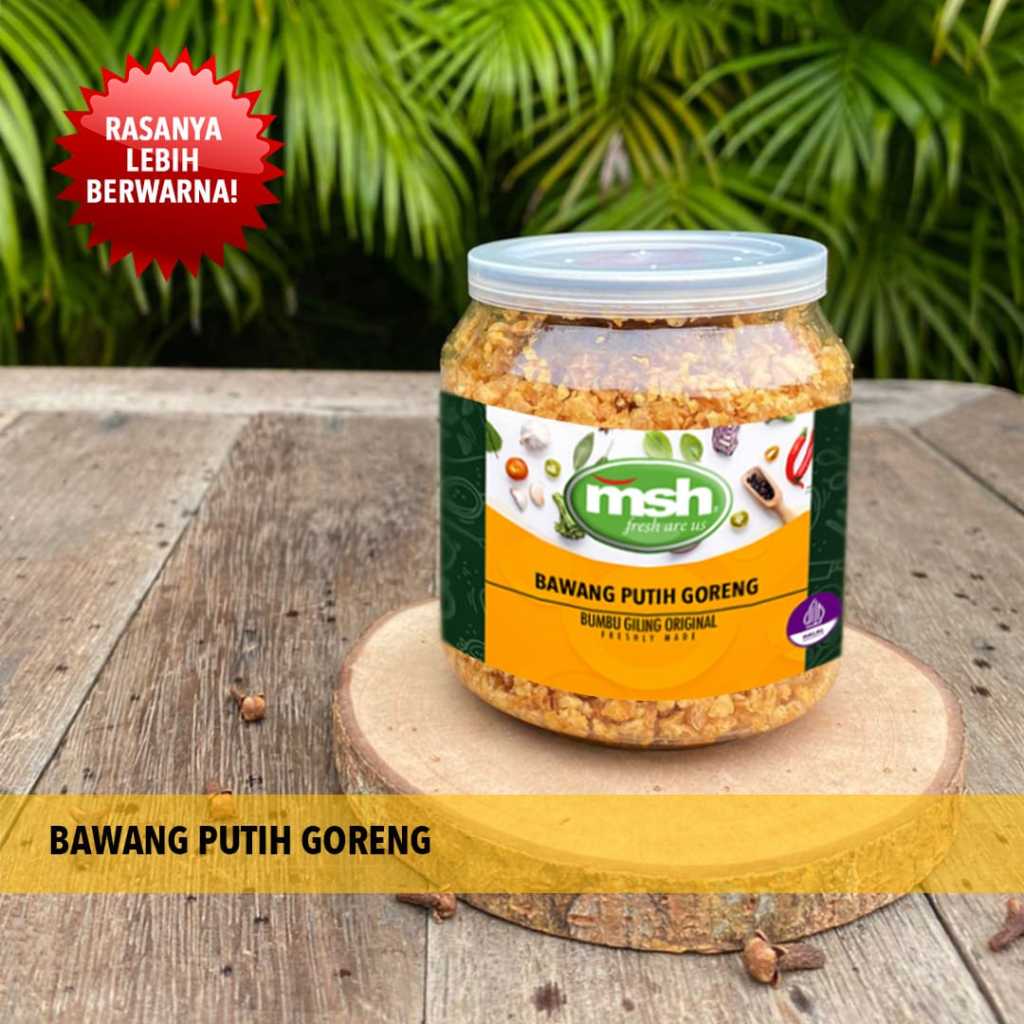 

Premium MSH Bawang Putih Goreng 75g