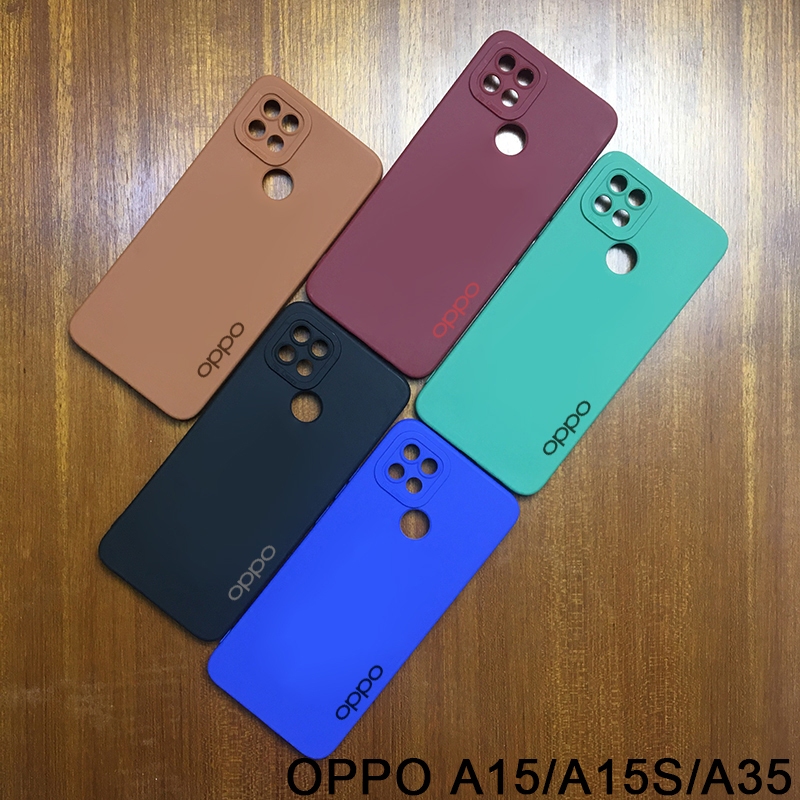 Softcase Pro Camera OPPO A15 OPPO A15S OPPO A35 Soft Case Candy Case Full Color 3D Silikon TPU Casing
