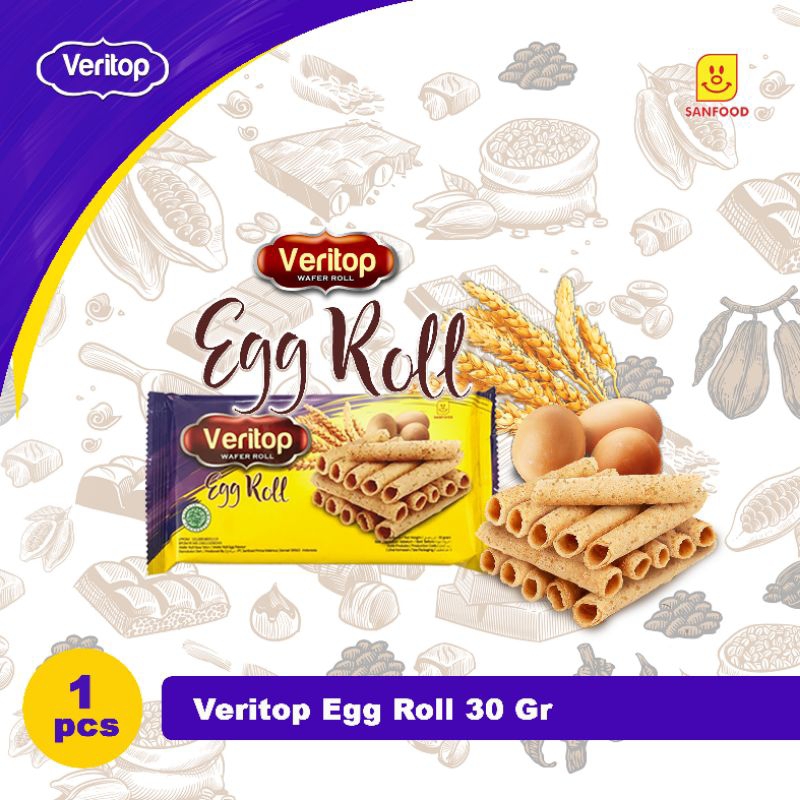 

VERITOP EGG ROLL 30 Gr